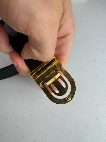 Vintage Courreges  Leather Belt Set new