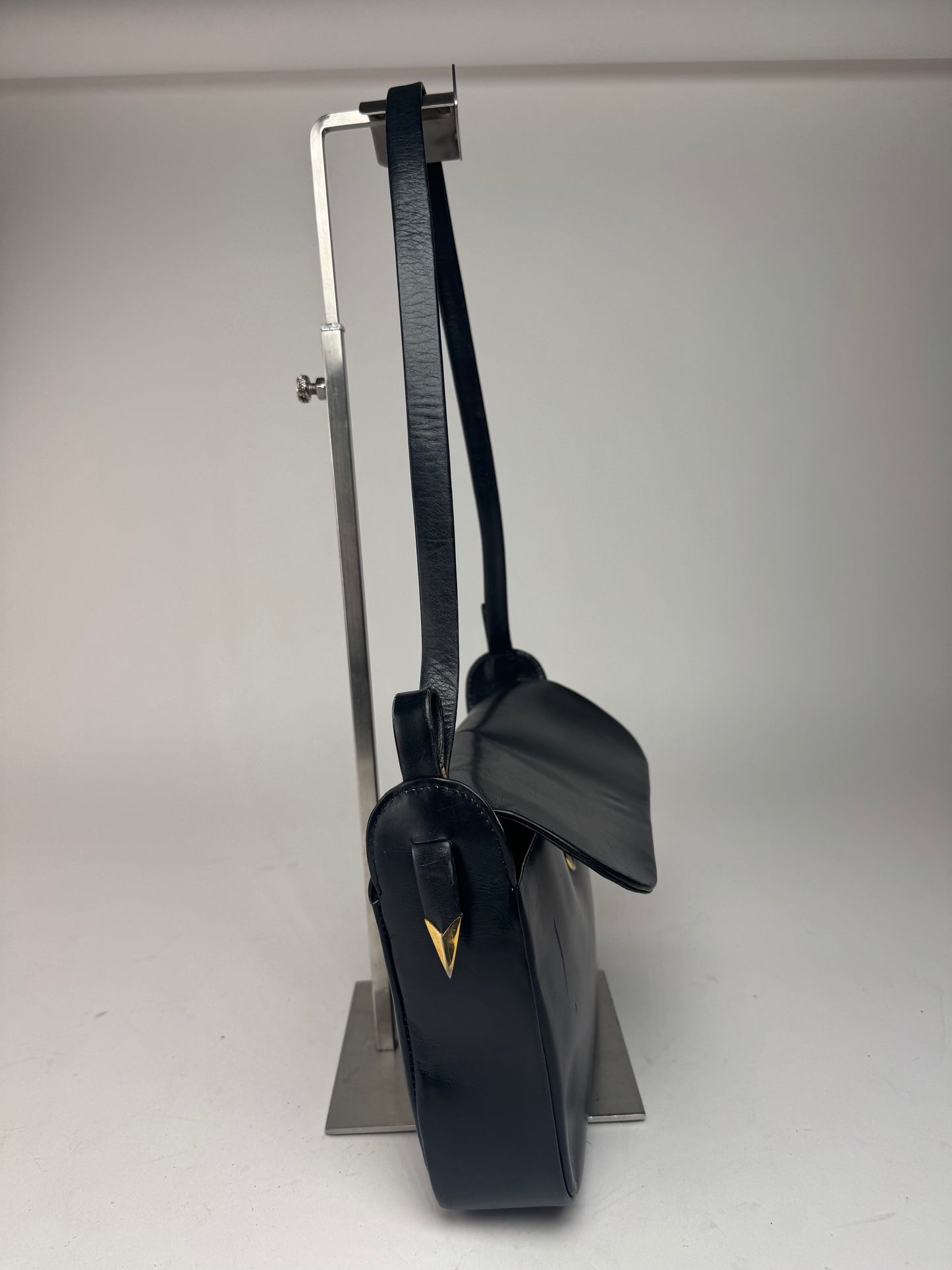 Vintage Givenchy Leather Bag Navy