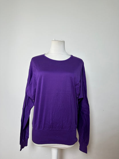 Vintage Chloe Cotton Sweatshirt Purple L