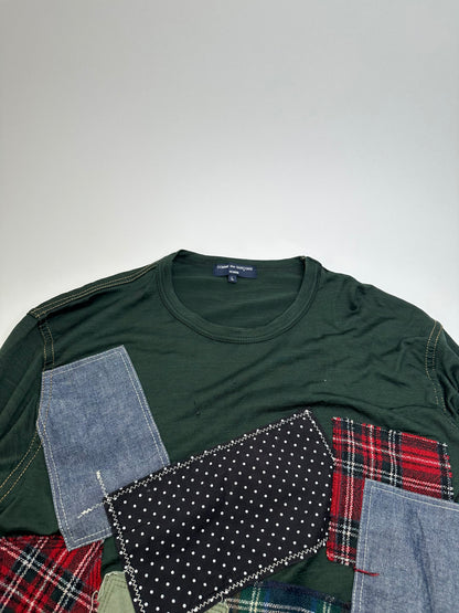 Vintage Men’s Comme Des Garçons Abstract Sweatshirt Green L