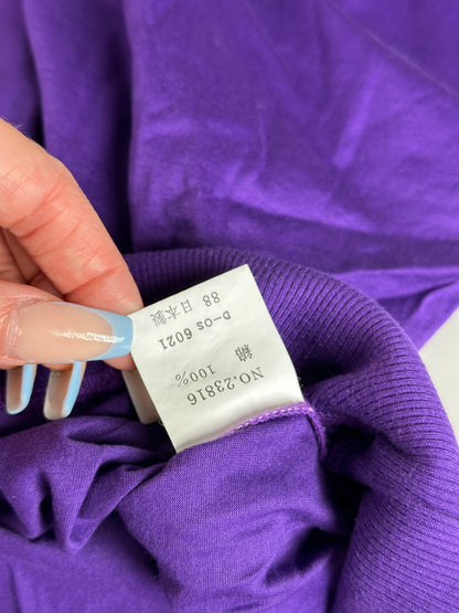 Vintage Chloe Cotton Sweatshirt Purple L
