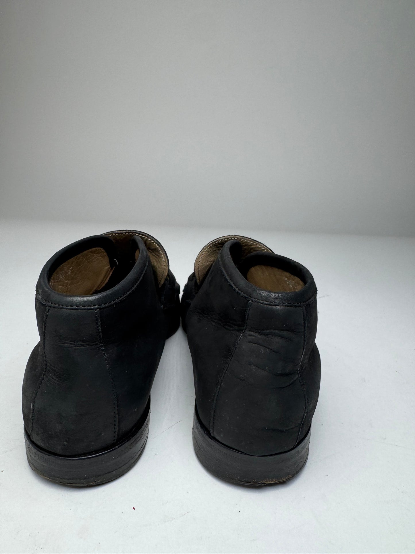 Vintage Gucci Horsebit Leather Boots Black EU35,5