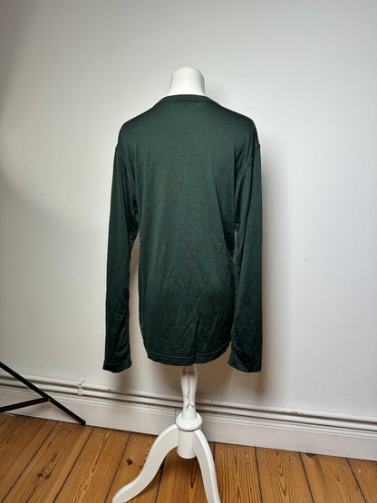 Vintage Men’s Comme Des Garçons Abstract Sweatshirt Green L