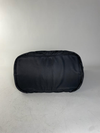 Vintage Gucci Nylon Tote Bag Black Silver