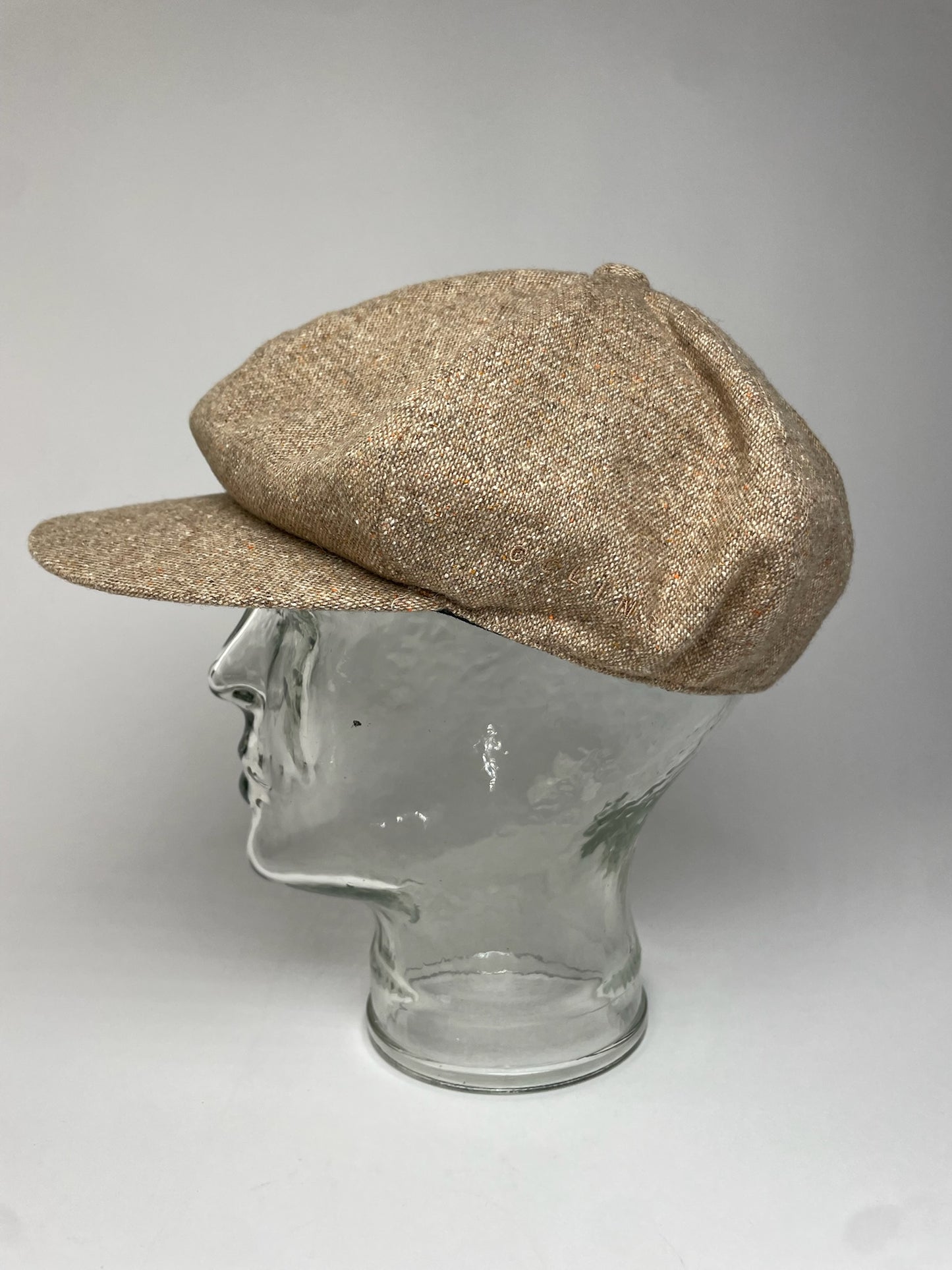 Vintage Celine Paris Beret Hat Beige Brown