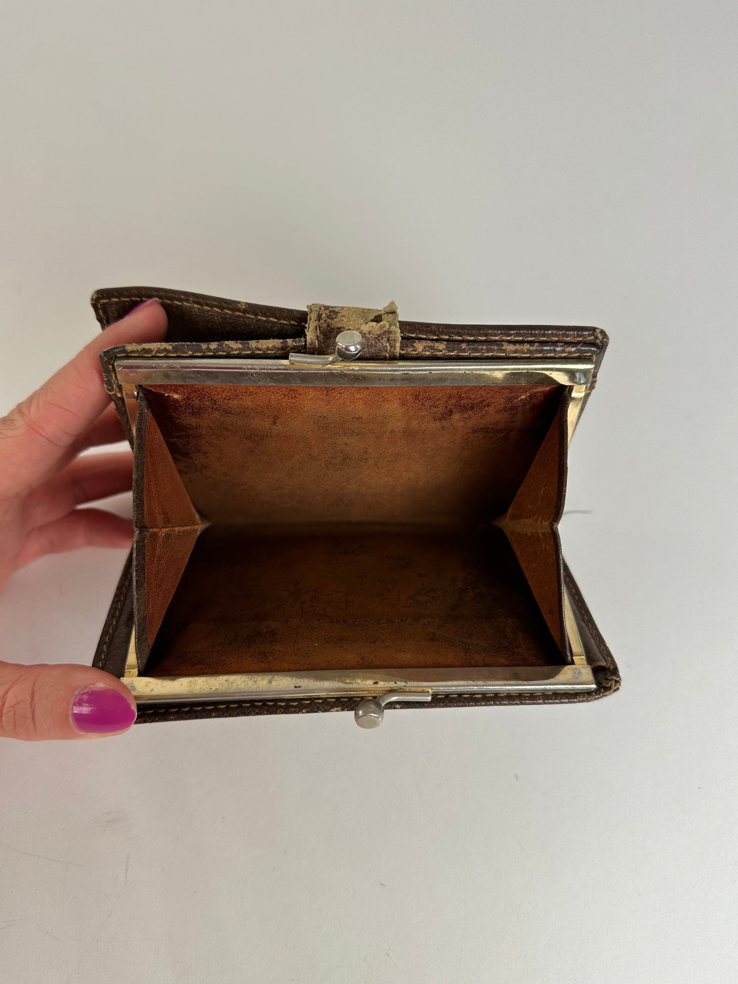 Vintage Gucci GG Canvas Bifold Wallet Beige Brown