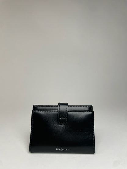 Vintage Givenchy Leather Wallet Black
