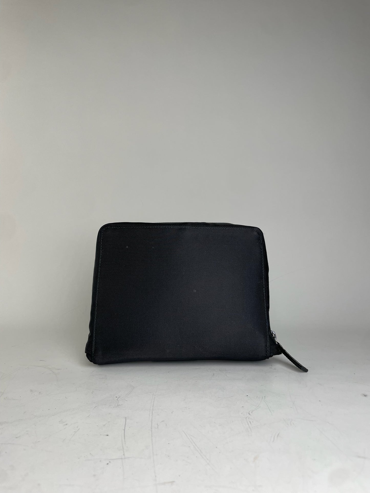 Vintage Gucci Nylon Tote Bag Black Silver