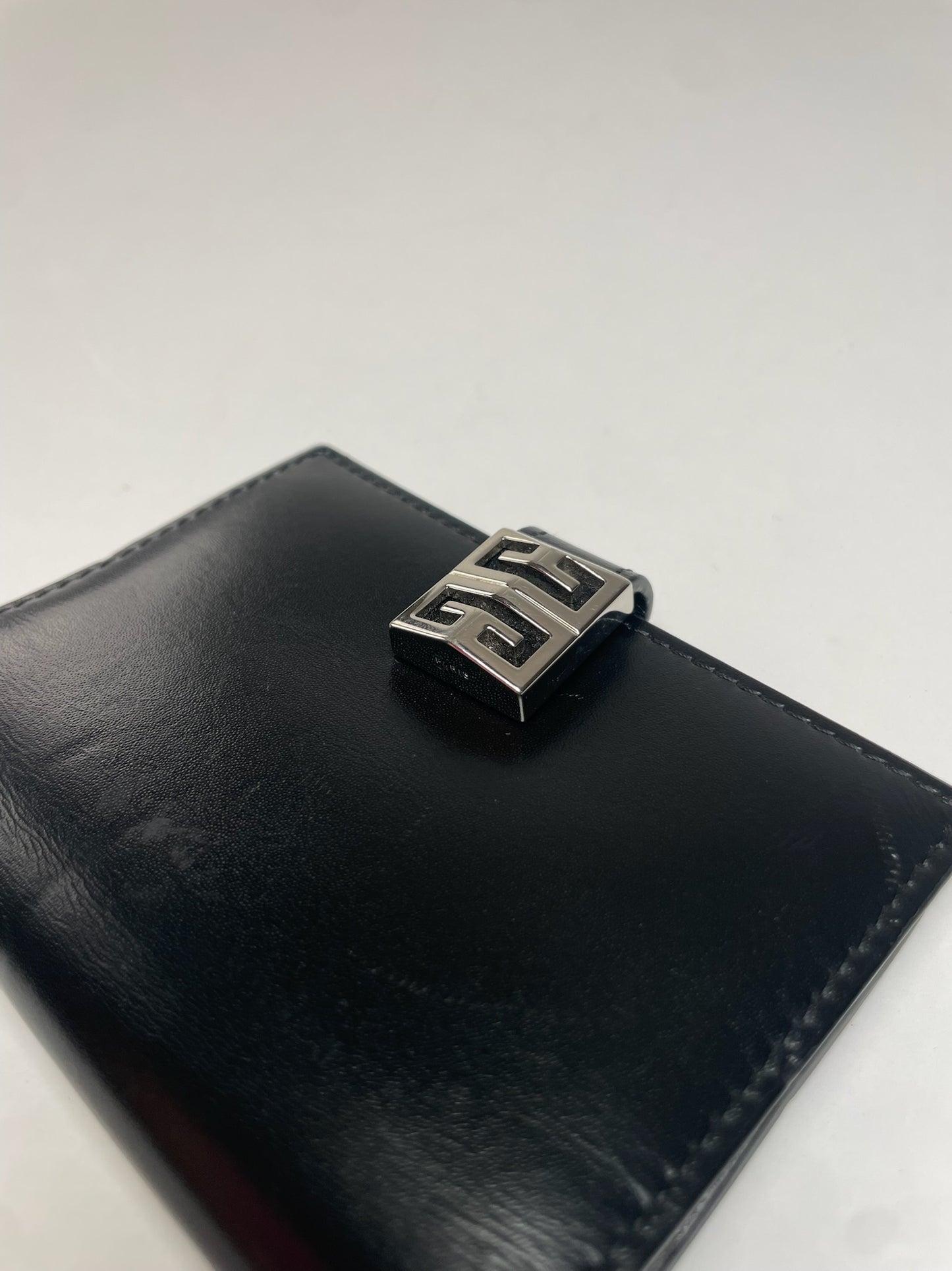 Vintage Givenchy Leather Wallet Black
