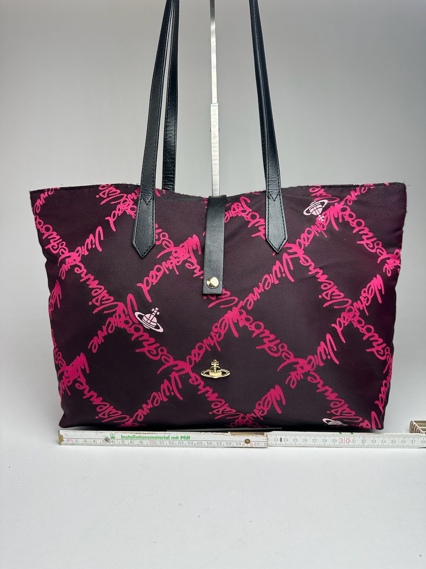 Vintage Vivienne Westwood shopper bag pink purple