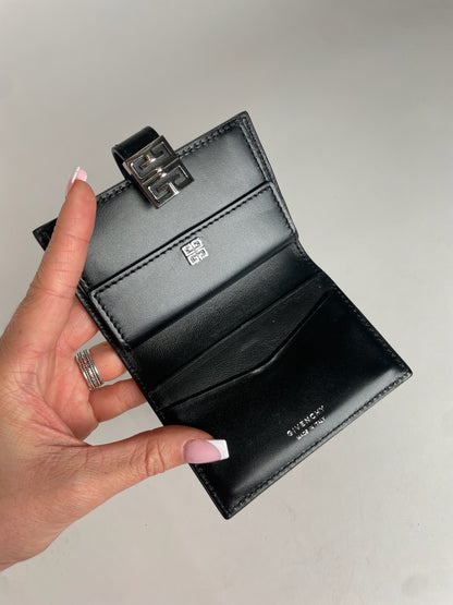 Vintage Givenchy Leather Wallet Black