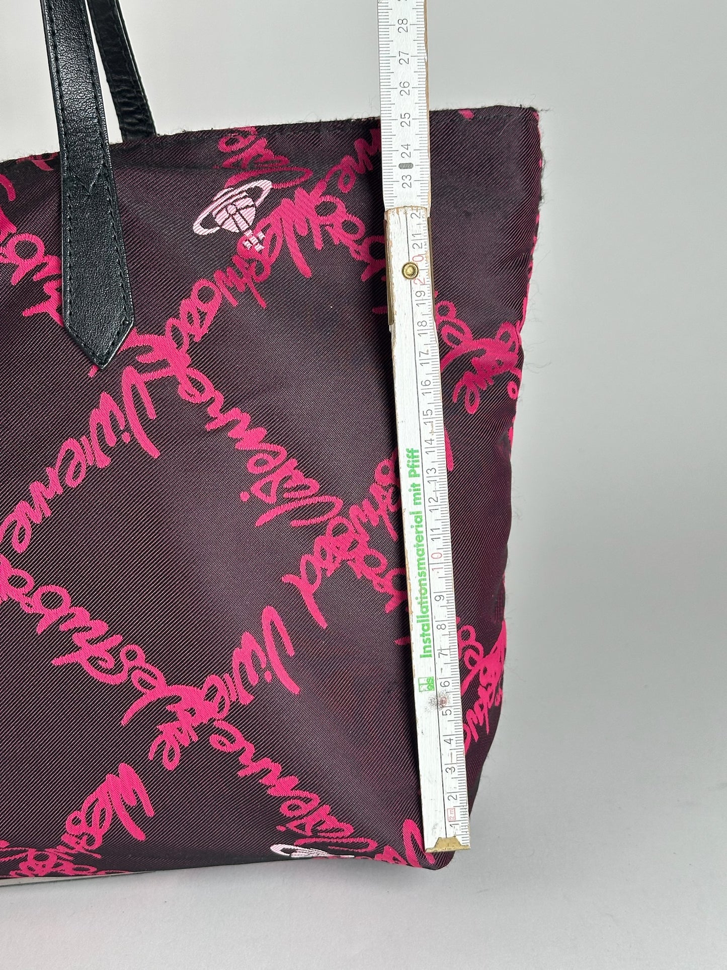 Vintage Vivienne Westwood shopper bag pink purple