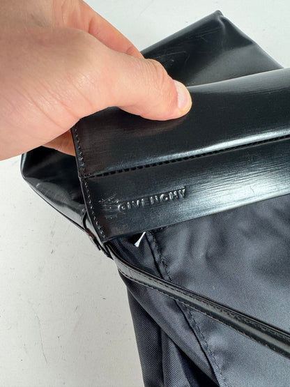 Vintage Givenchy Patent Leather Handbag black