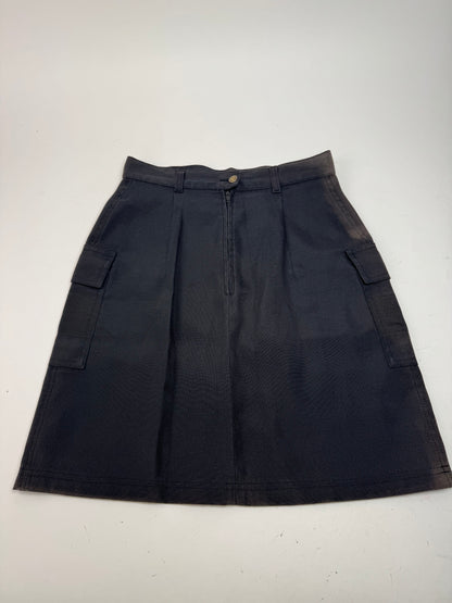 Vintage Fendi Roma Skirt Black M