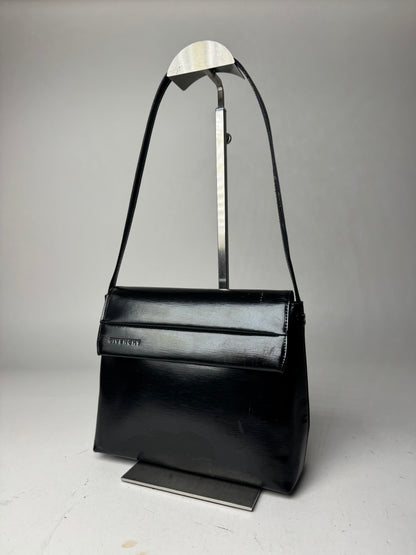 Vintage Givenchy Patent Leather Handbag black
