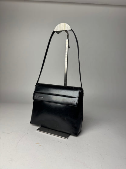 Vintage Givenchy Patent Leather Handbag black