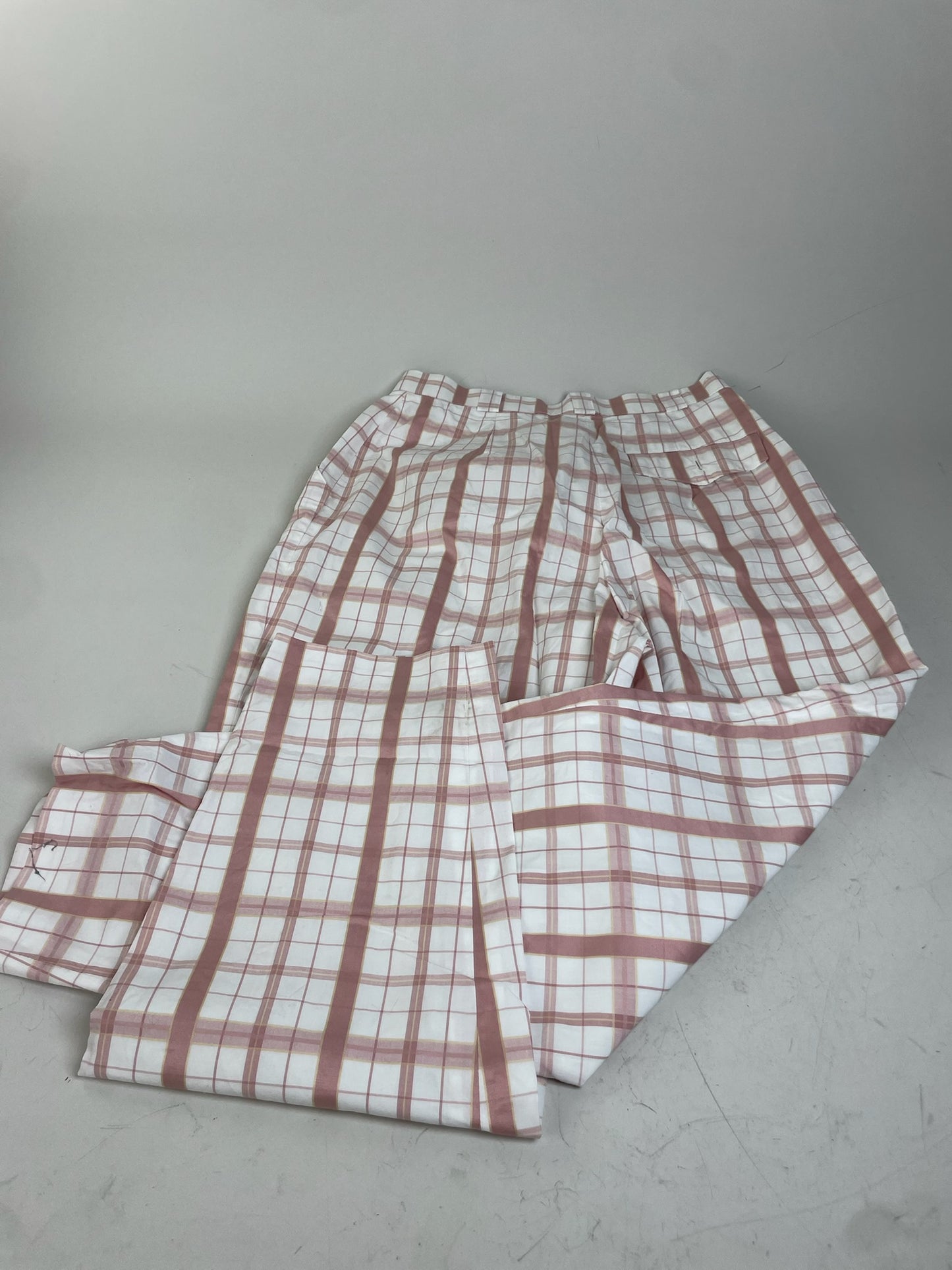 Vintage Chloe Wide Leg Trousers White Pink S