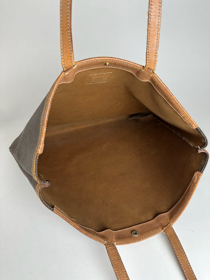 Vintage Celine Paris Monogram Leather Shopper bag