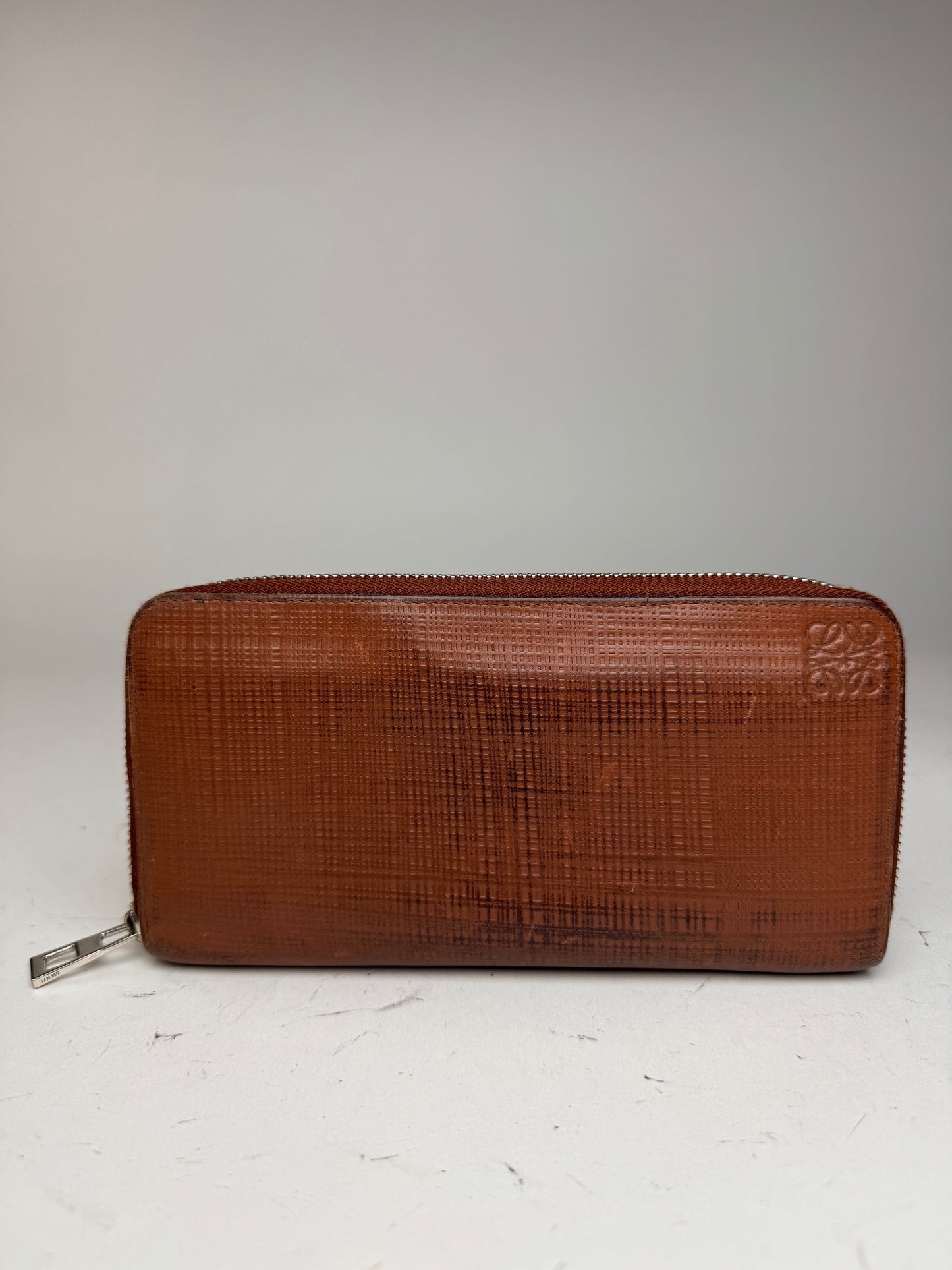 Vintage Loewe Madrid Leather wallet Brown