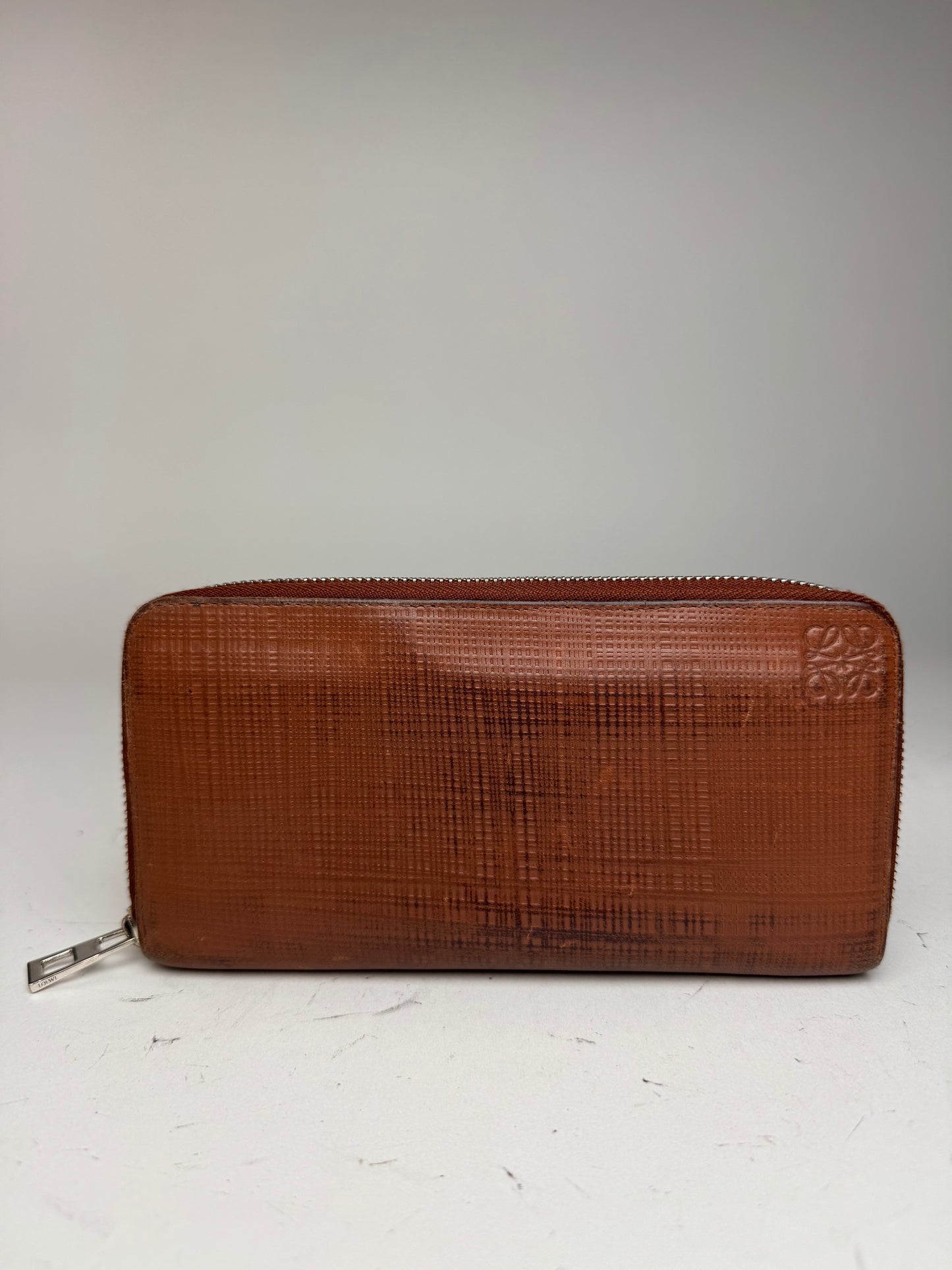 Vintage Loewe Madrid Leather wallet Brown