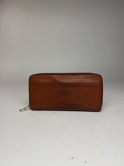 Vintage Loewe Madrid Leather wallet Brown