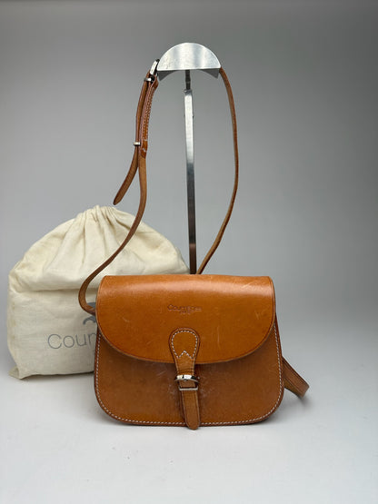 Vintage Courreges Kamel Leather bag