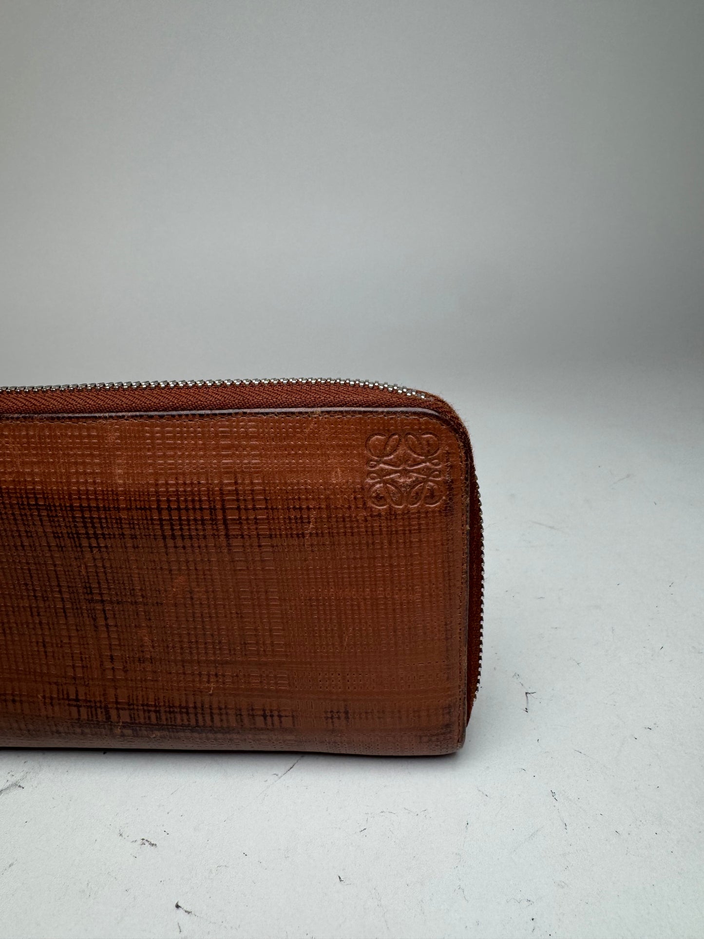 Vintage Loewe Madrid Leather wallet Brown