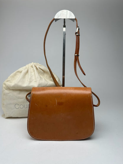 Vintage Courreges Kamel Leather bag