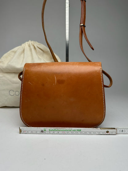 Vintage Courreges Kamel Leather bag