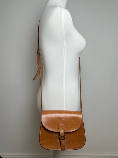 Vintage Courreges Kamel Leather bag