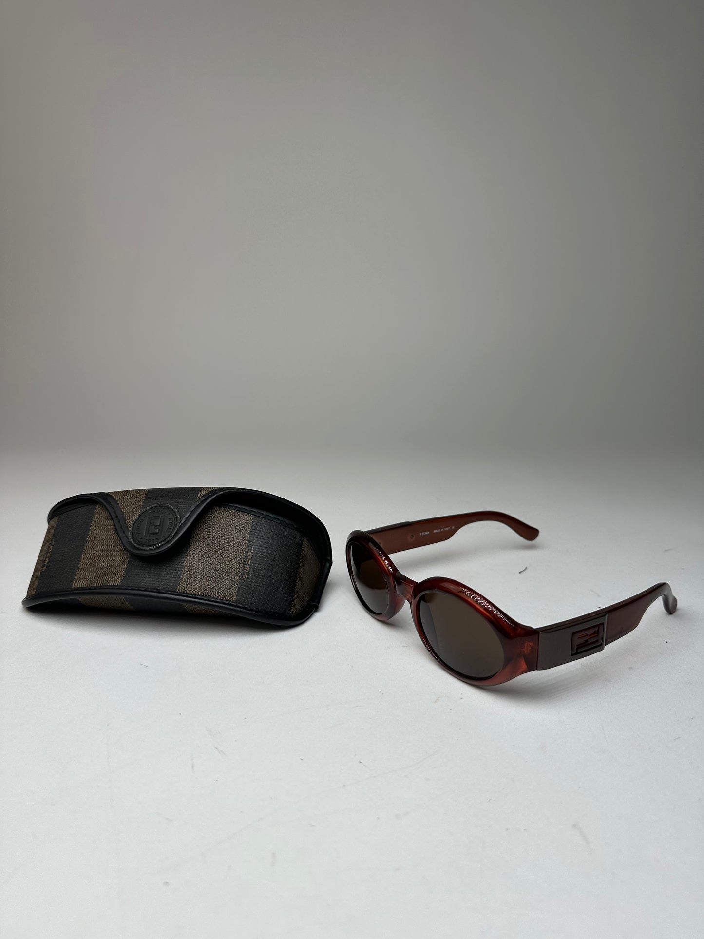 Vintage Fendi Roma Sunglasses Brown