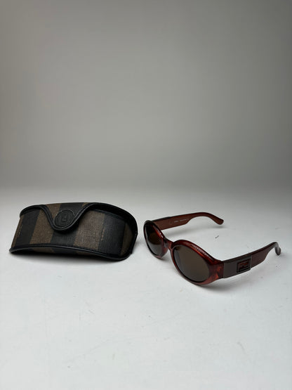Vintage Fendi Roma Sunglasses Brown