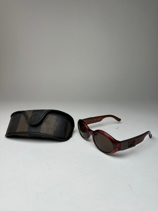 Vintage Fendi Roma Sunglasses Brown