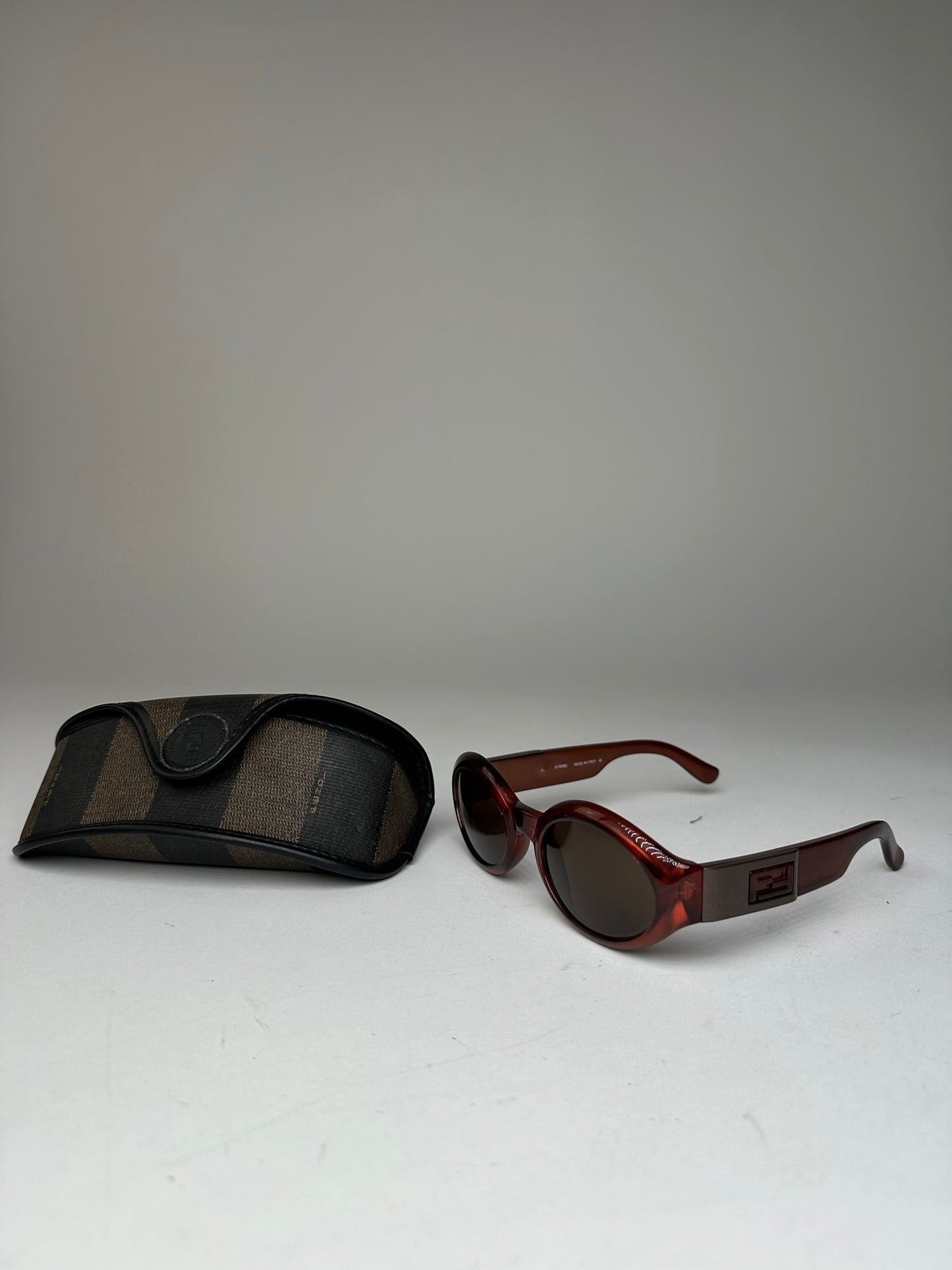Vintage Fendi Roma Sunglasses Brown