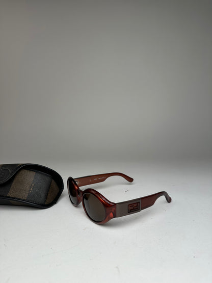 Vintage Fendi Roma Sunglasses Brown