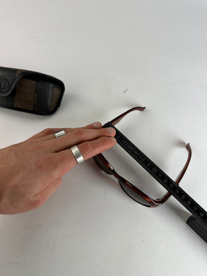 Vintage Fendi Roma Sunglasses Brown