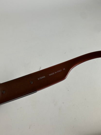 Vintage Fendi Roma Sunglasses Brown