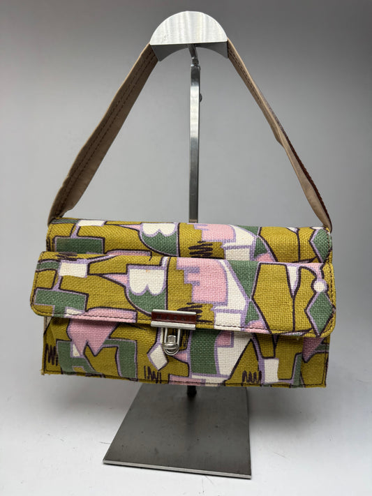 Sac en toile Marni vintage multicolore