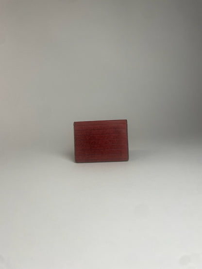 Vintage Givenchy Leather Card Holder Brown