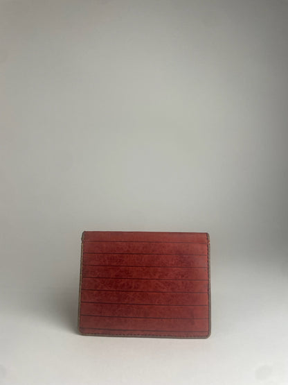 Vintage Givenchy Leather Card Holder Brown