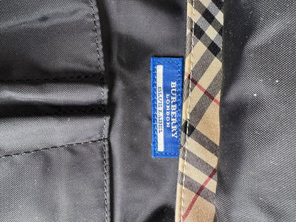 Vintage Burberry Nova Check Crossbody Bag Beige