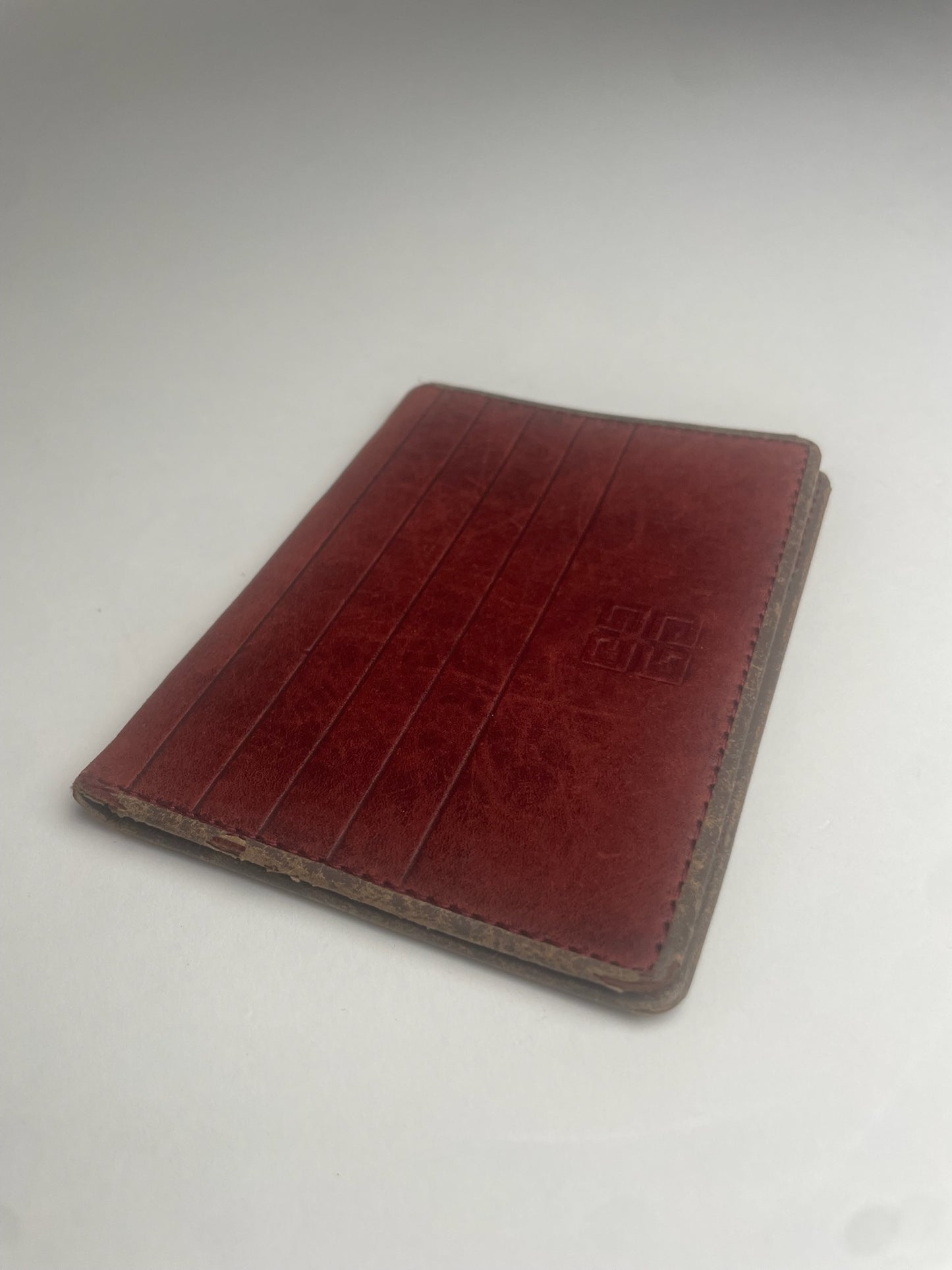 Vintage Givenchy Leather Card Holder Brown