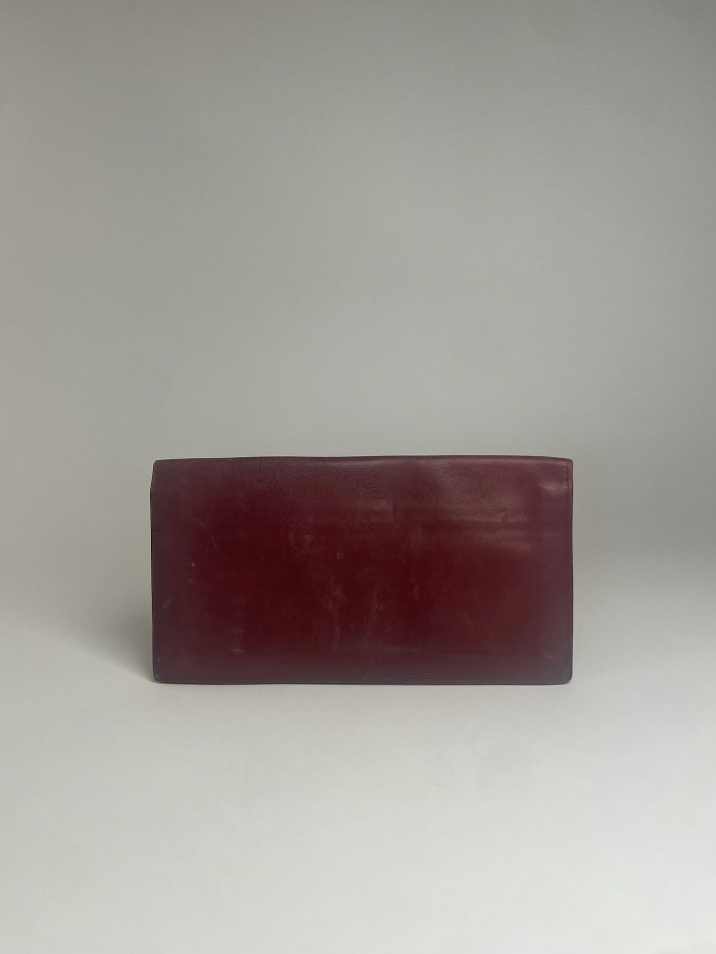Vintage Balenciaga Leather ID Holder / Card Holder Brown