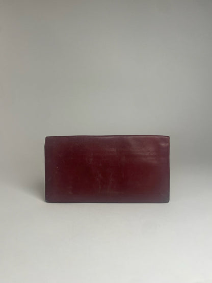 Vintage Balenciaga Leather ID Holder / Card Holder Brown