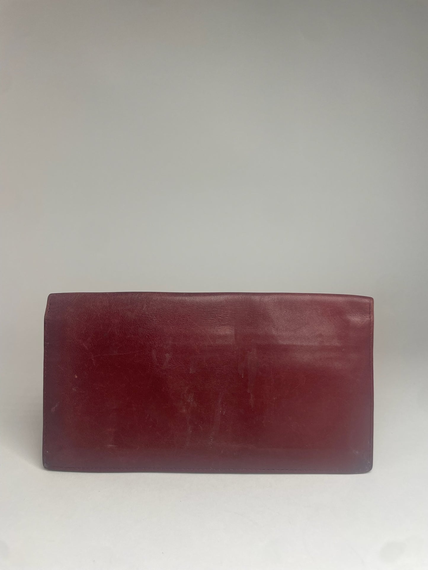 Vintage Balenciaga Leather ID Holder / Card Holder Brown