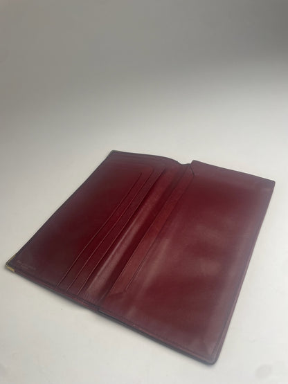 Vintage Balenciaga Leather ID Holder / Card Holder Brown