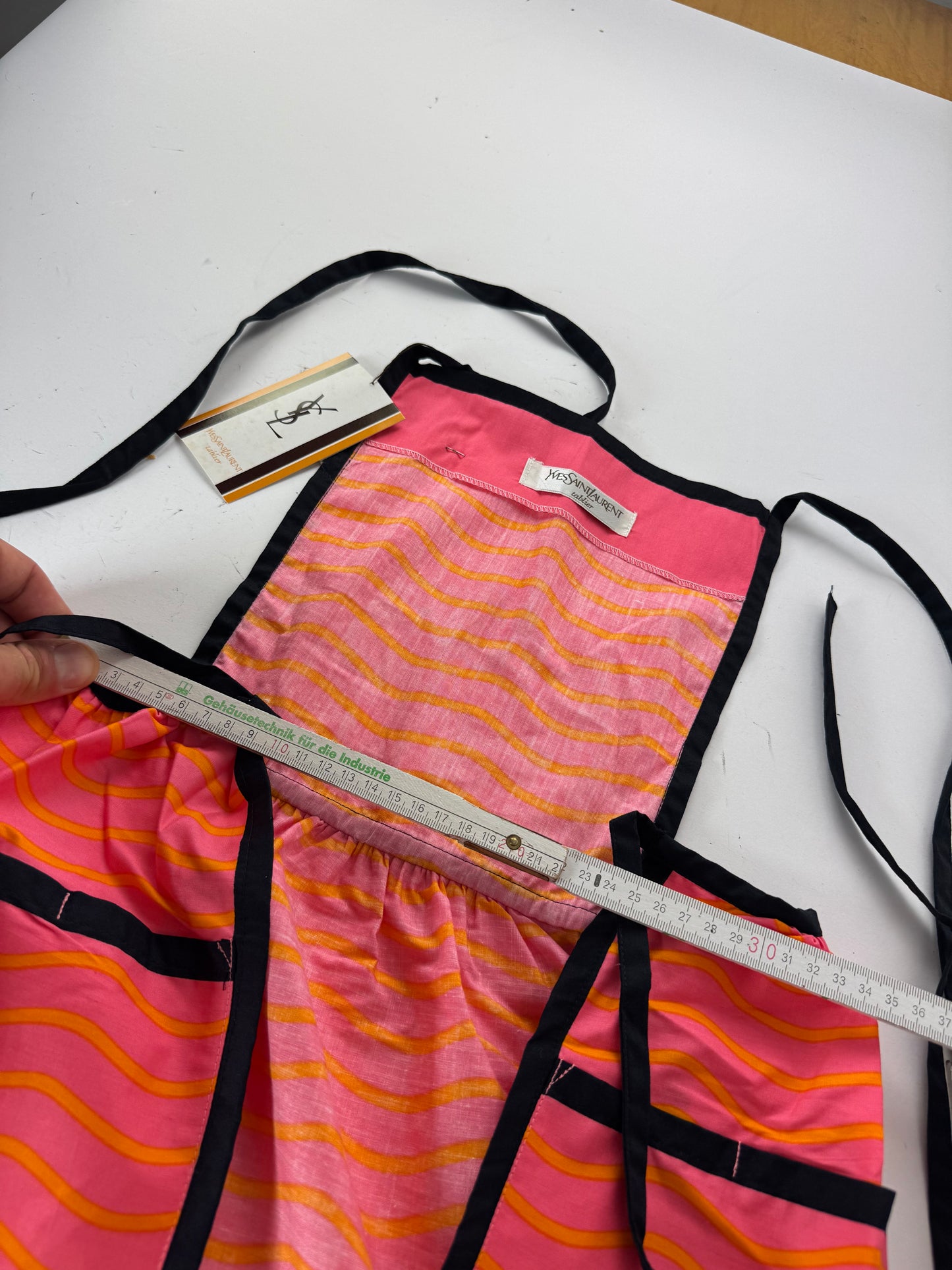 Vintage Yves Saint Laurent Dress red