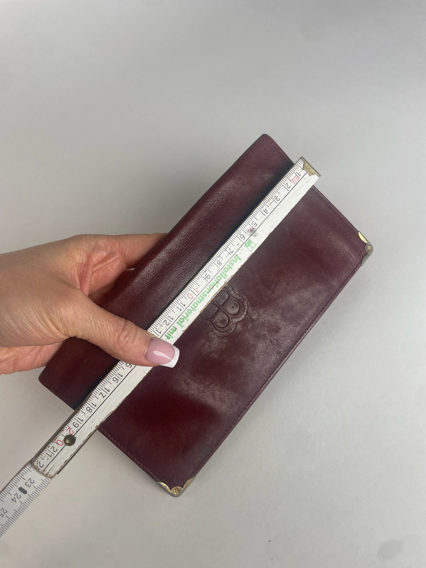 Vintage Balenciaga Leather ID Holder / Card Holder Brown