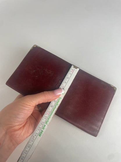 Vintage Balenciaga Leather ID Holder / Card Holder Brown