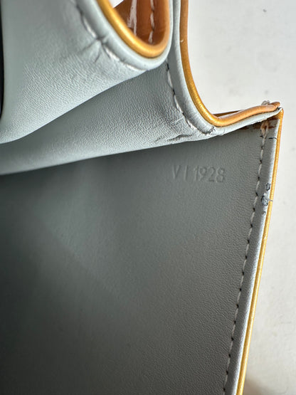 Vintage Louis Vuitton Vernis Leather Handbag Yellow